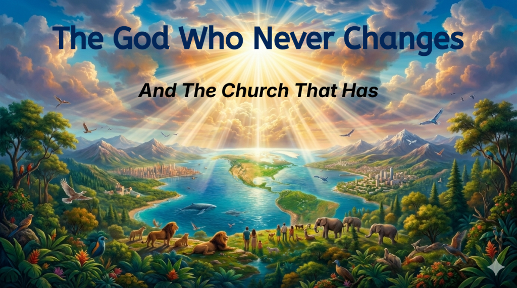 The God Who Never Changes - And The Church That Has